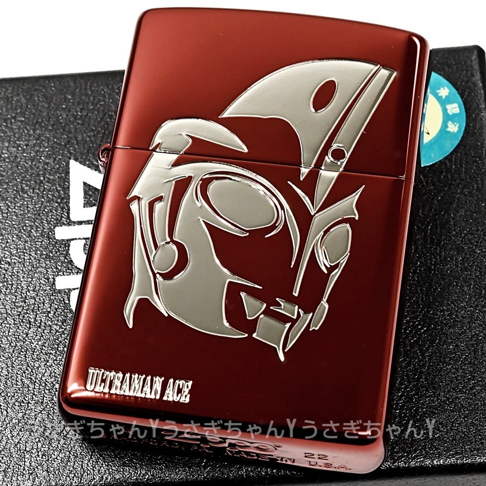 zippo☆ウルトラマンエース☆ビッグフェイス☆両面☆ジッポ ライター_画像1