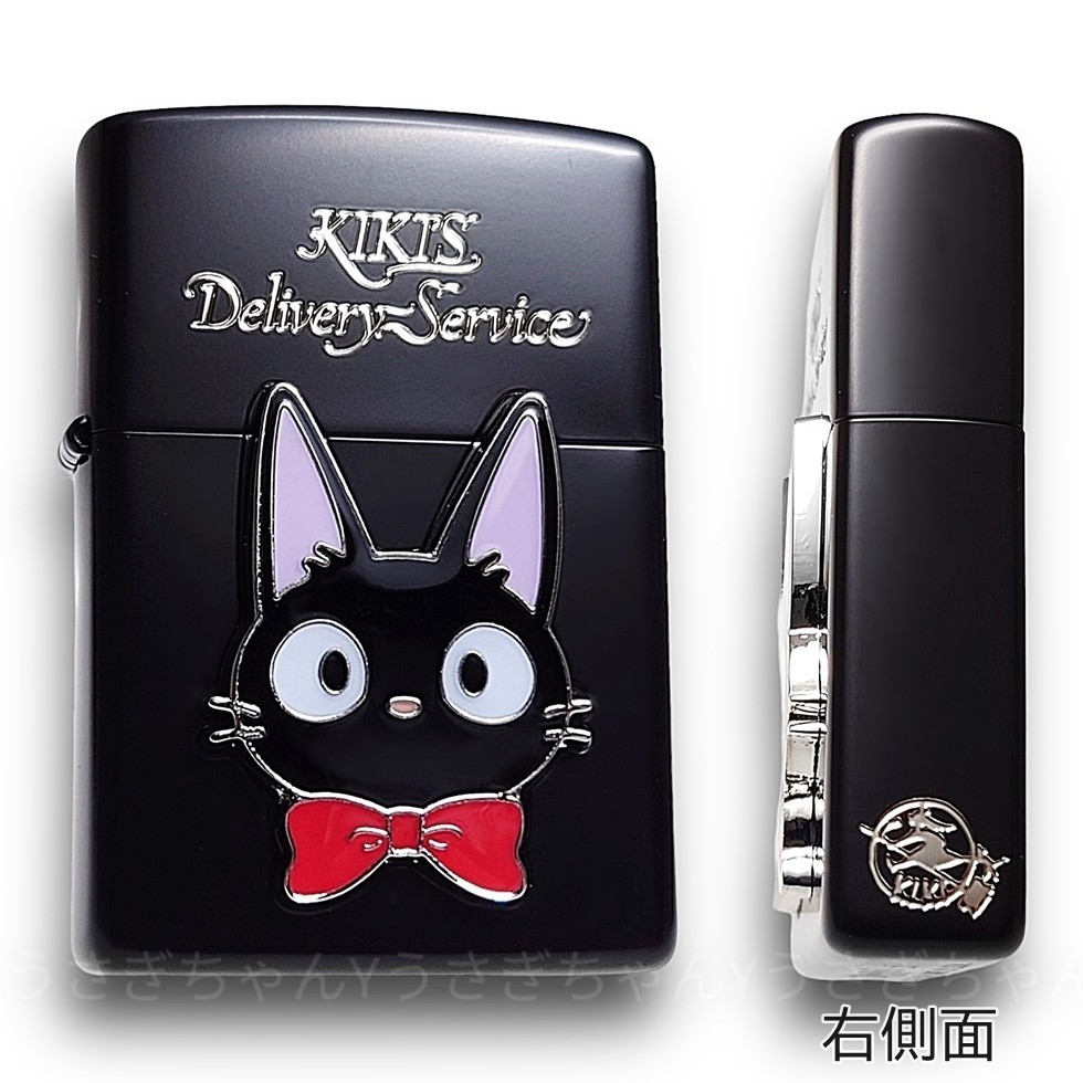 zippo☆魔女の宅急便☆ジジ メタル☆ブラック☆スタジオジブリ宮崎駿