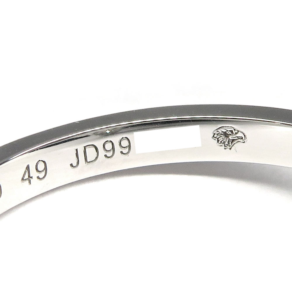 [ Nagoya ] Van Cleef & Arpels Suite aru handle bla ring 750WG K18WG #49 VCARO85800 jewelry beautiful goods 