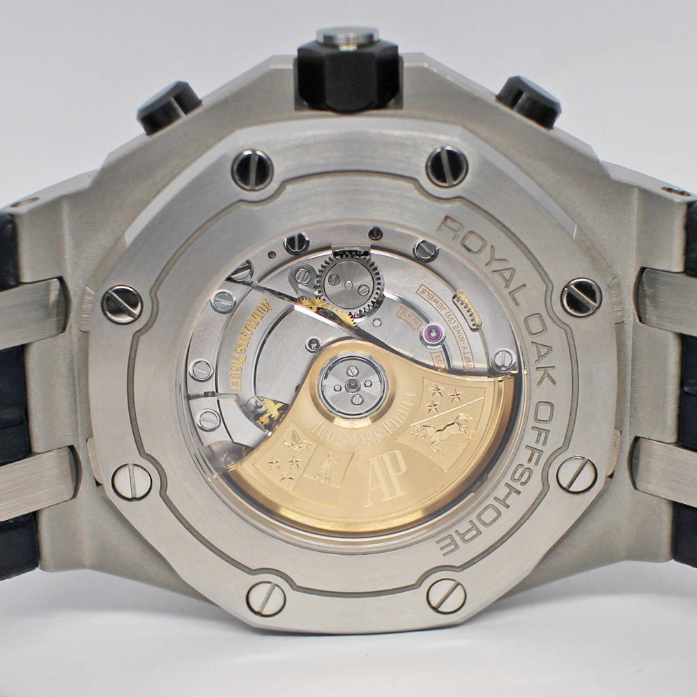 [ Nagoya ] Audemars Piguet Royal дуб offshore хронограф 26470ST.OO.A028CR.01 черный голубой самозаводящиеся часы 