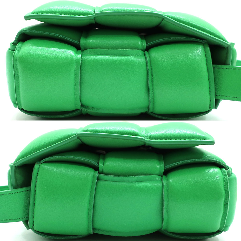 [ Tempaku ] Bottega Veneta pateto кассета maxi сетка овчина 591970 зеленый сумка на плечо 