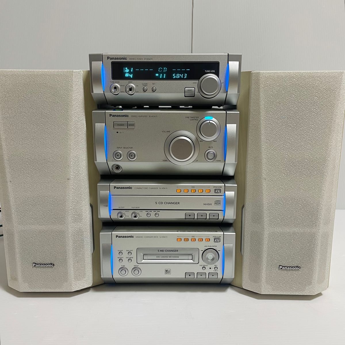 Panasonic パナソニック システムコンポSC-HD615 5CD/5MD Panasonic パナソニック システムコンポSC-HD615 5CD/5MD