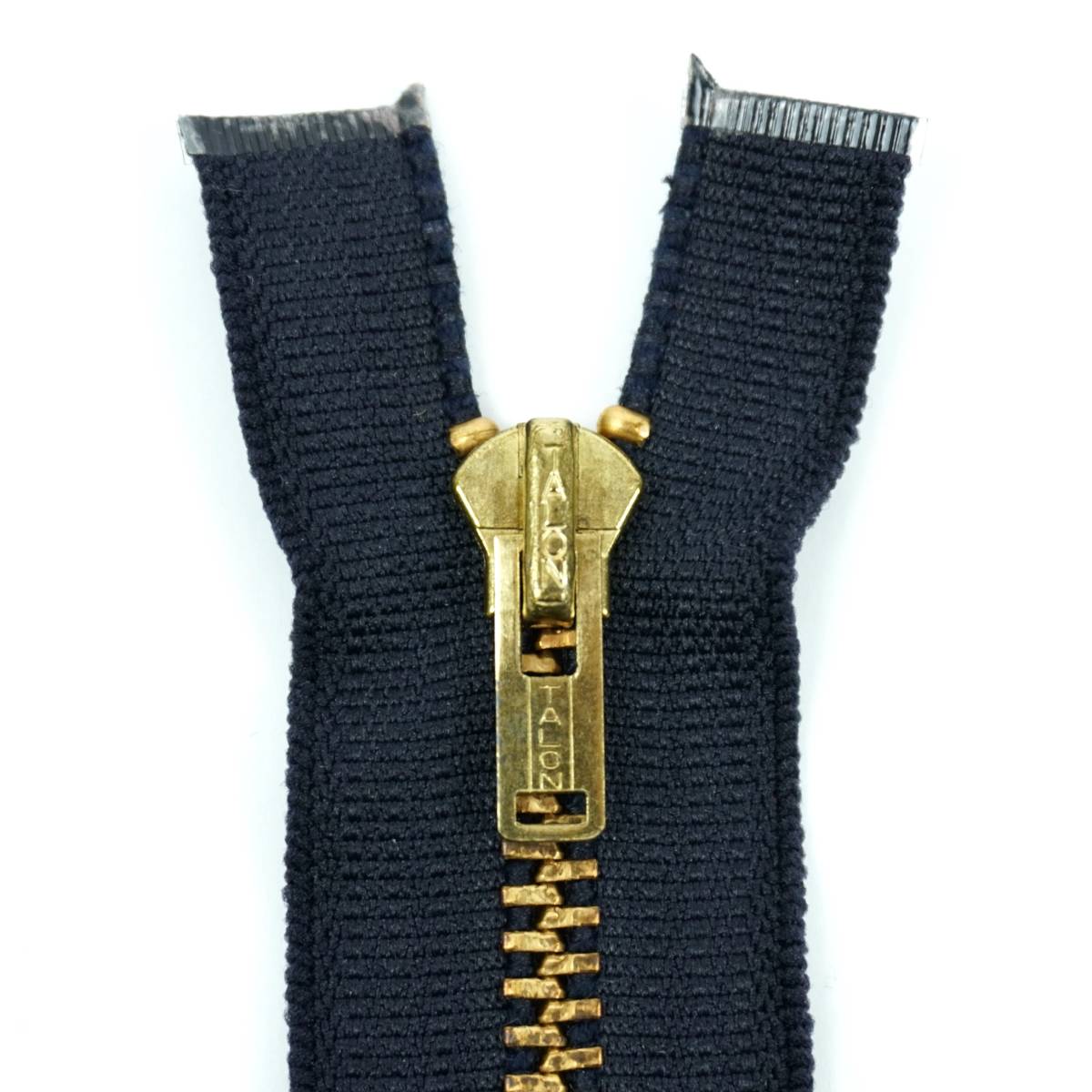 TALON Zipper Open 1970s NAVY Deadstock 49 Vintageta long ta long молния 1970 годы неиспользуемый товар переделка li Pro ремонт Vintage 