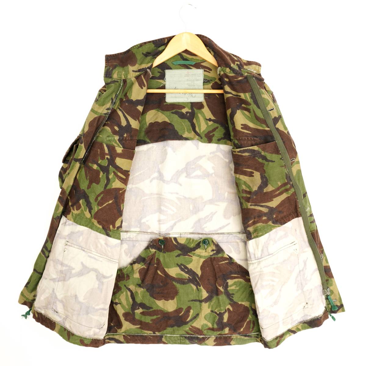 British Army DPM COMBAT SMOCK 1980s 304064 イギリス軍 コンバットスモック DPMカモ コンバットジャケット 1980年代