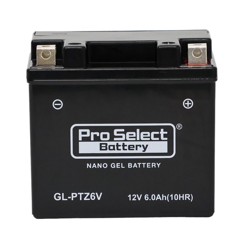 ProSelect(プロセレクト) バイク GL-PTZ6V ナノ・ジェルバッテリー(YTZ6V互換)(ジェルタイプ液入充電済) 密閉型MFバッテリー_画像4