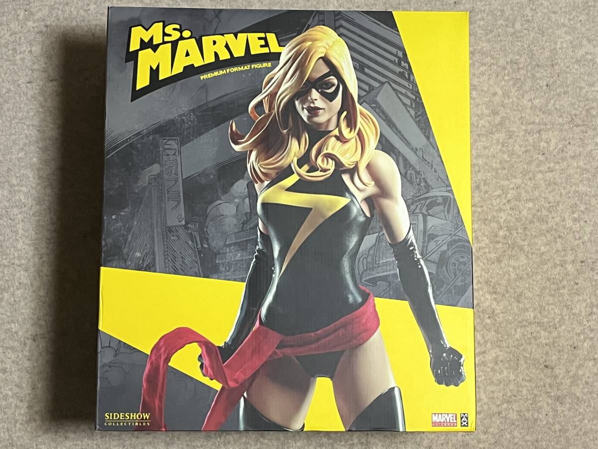  side shou mistake ma- bell premium format figure MS.MARVEL SIDESHOW mistake *ma- bell 