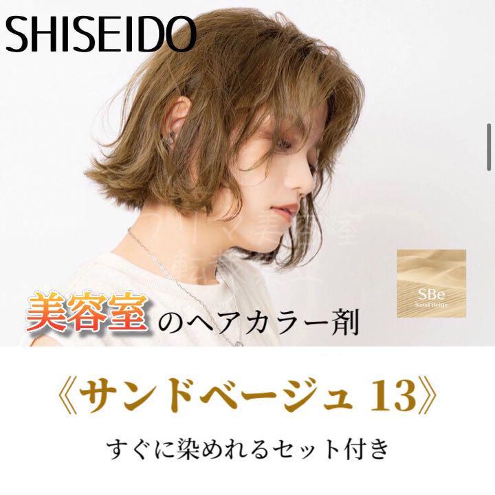  the lowest price! Shiseido hair color set ( long hair )SBe13( bright )