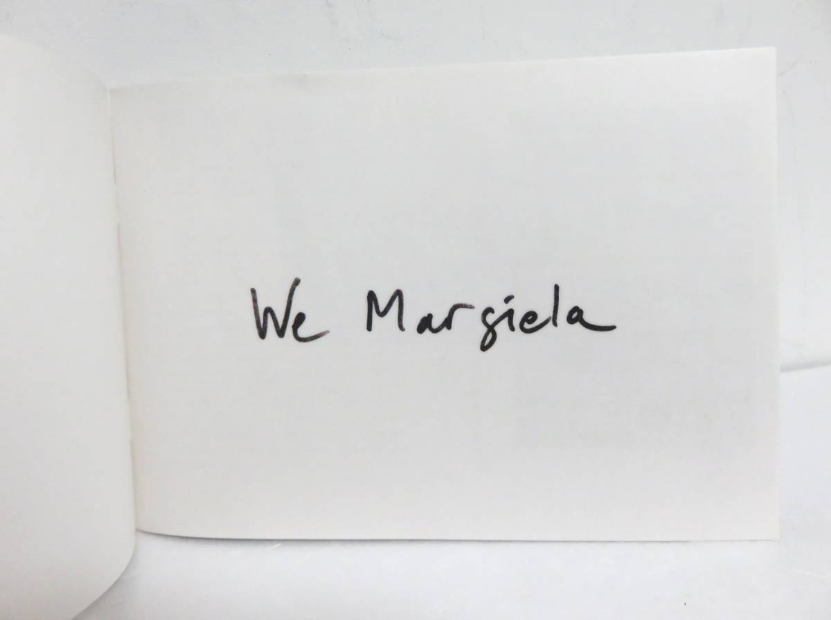 送料無料 映画 「We Margiela マルジェラと私たち」 パンフレット Maison Margiela メゾン マルタン マルジェラの画像3