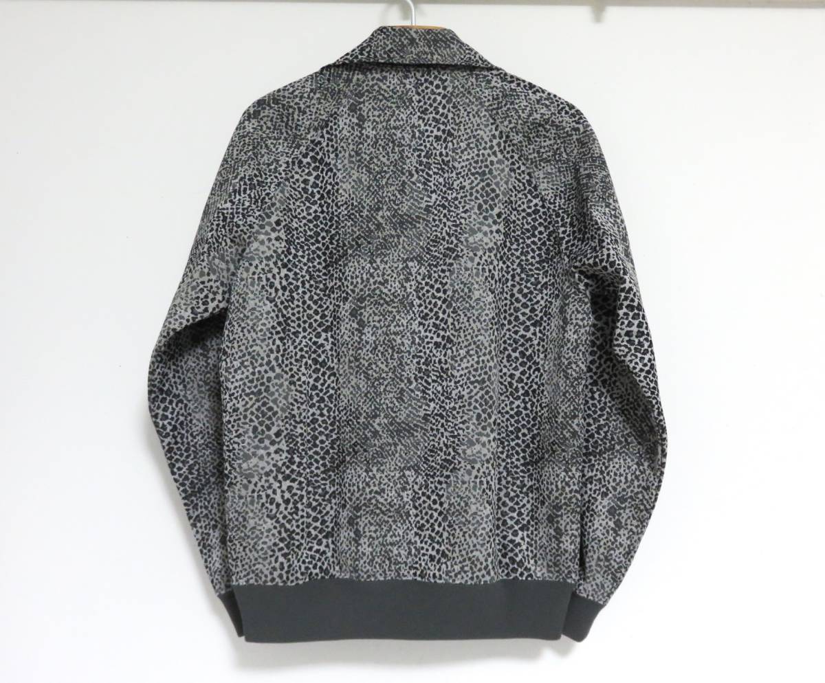  free shipping new goods Needles Track Jacket S python made in Japan needle z jersey jersey Needles gray total pattern Sune -kKP212