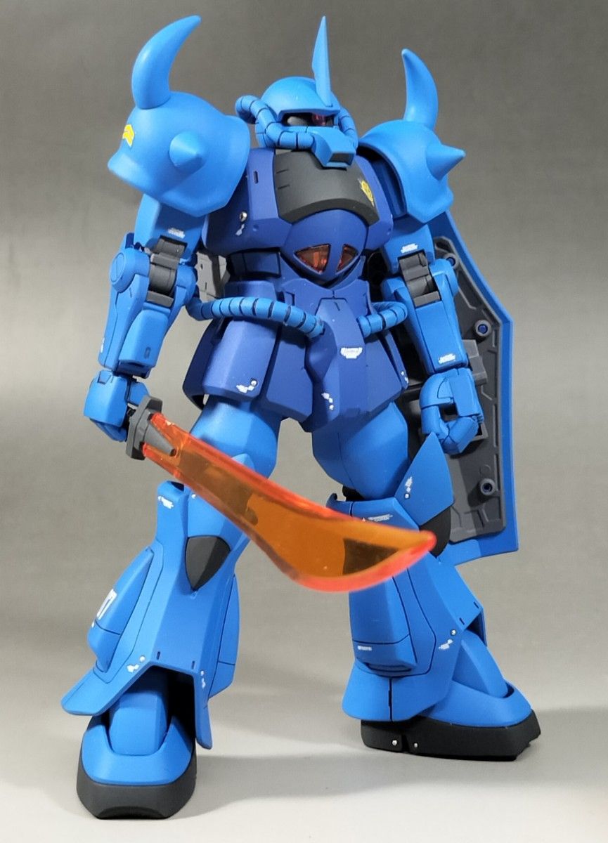 HG HGUC 1/144 グフ 改修 全塗装 完成品 機動戦士ガンダム HG HGUC 1/144 グフ 改修 全塗装 完成品 機動戦士ガンダム