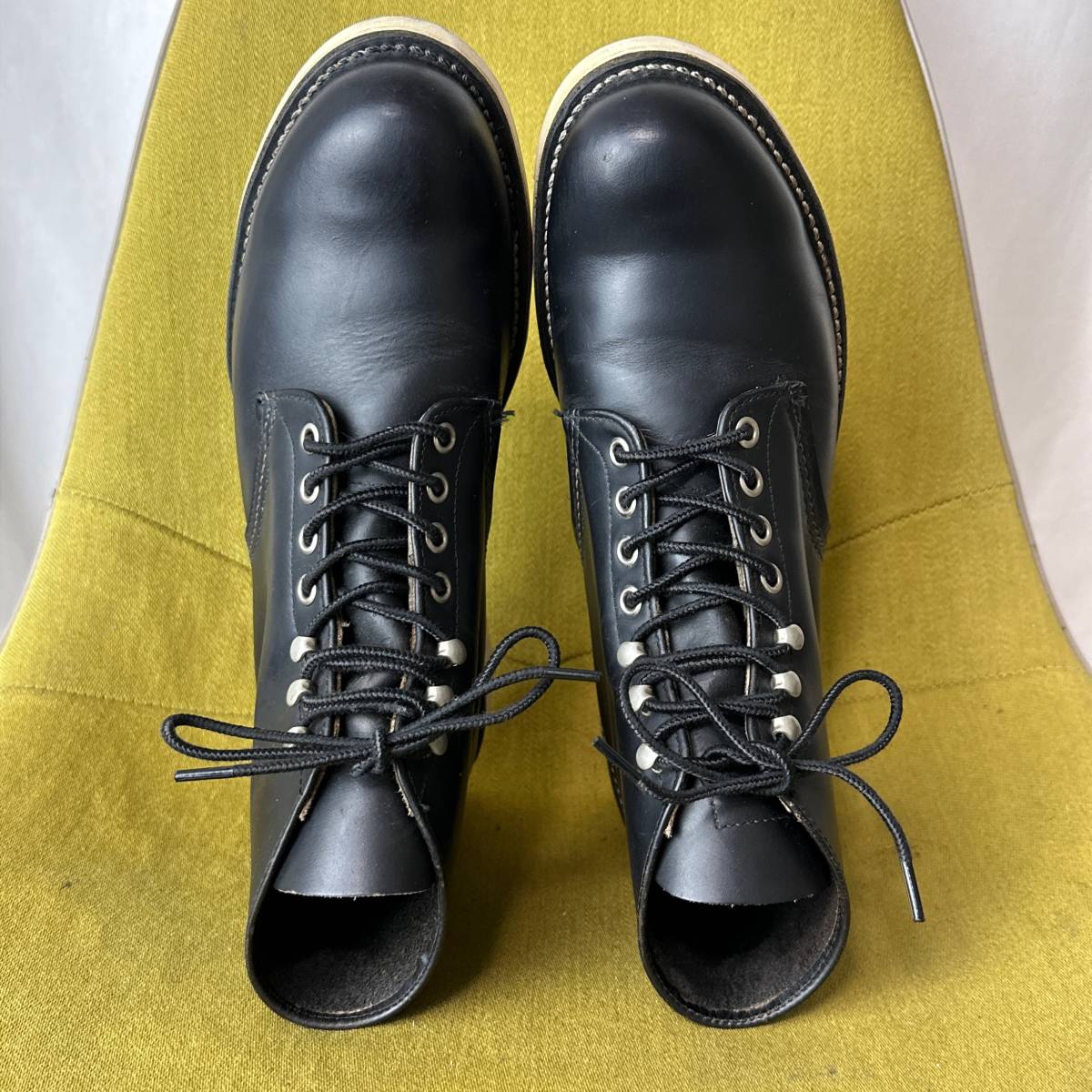 REDWING Red Wing 8165 вышивка перо бирка 96 год производства Irish setter 8.5 D USA производства 26.5 соответствует гонки выше ботинки кожа обувь 