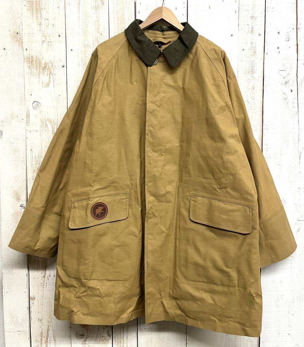 HUNTING WORLD Hunting World *90*S wool liner attaching field jacket coat *M England made Vintage outdoor 