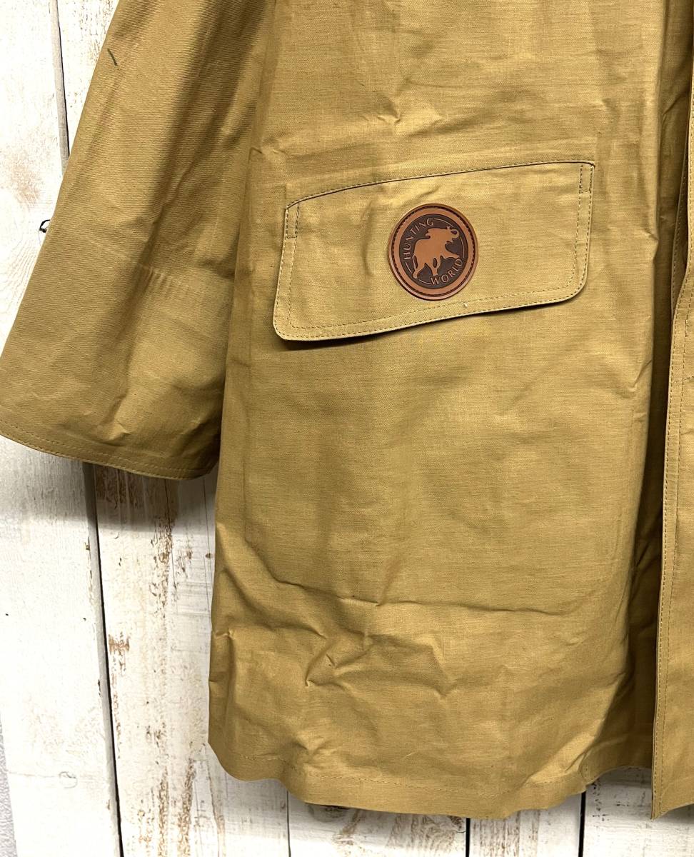 HUNTING WORLD Hunting World *90*S wool liner attaching field jacket coat *M England made Vintage outdoor 