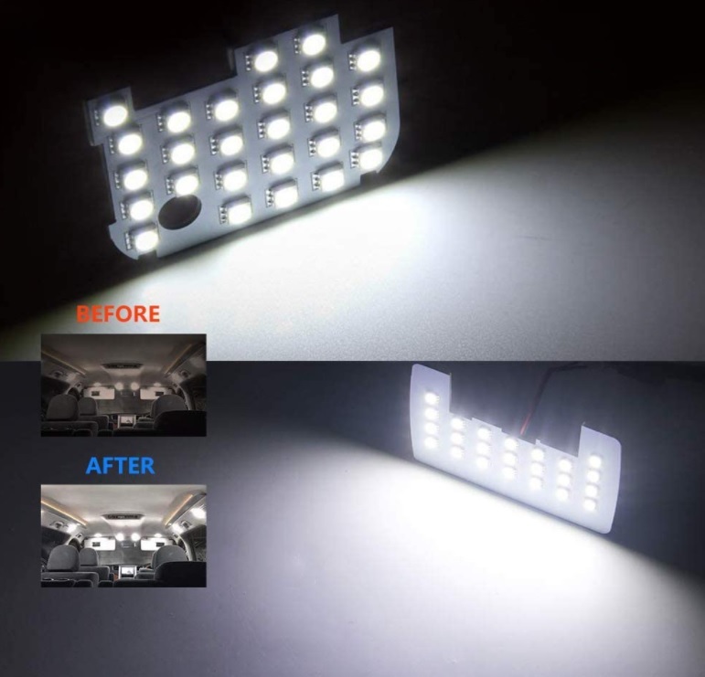 ルーミー/タンク トール ジャスティ LED ルームランプ ホワイト 車種専用_画像7