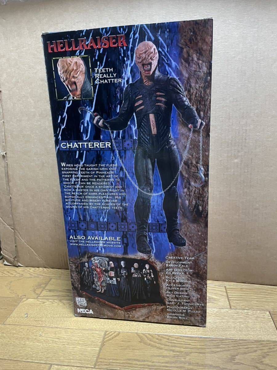 18インチ　チャタラー　歯のアクションギミック付き　NECA ヘルレイザー アクションフィギュア　HELLRAISER 開封済_画像2