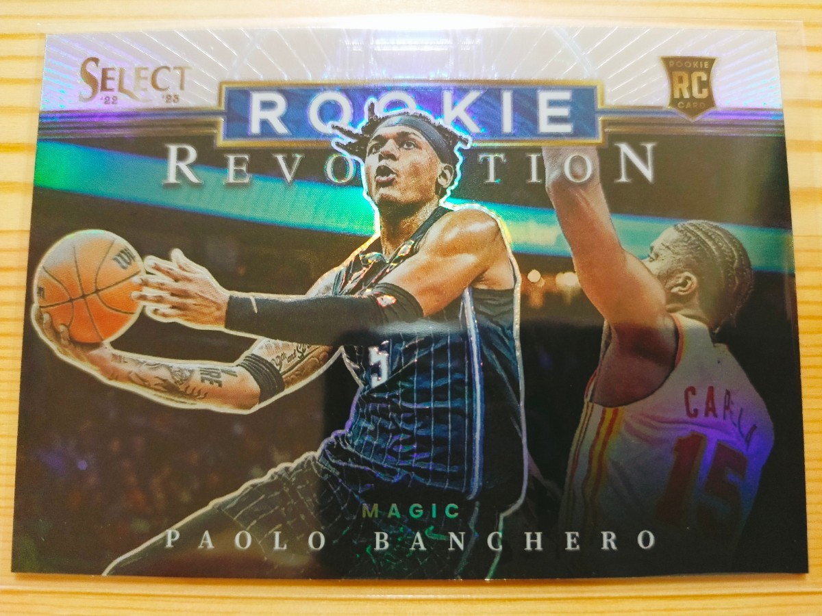 Paolo Banchero RC NBA Panini Select Revolution カード a パオロバンケロ ルーキー パニーニ Card Basketball バスケットボール Rookie