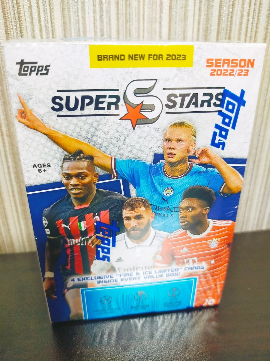 2022-23 Topps Super Stars UEFA Champions League Soccer Card Blaster Box スーパースターズ CL サッカー カード ブラスターボックス