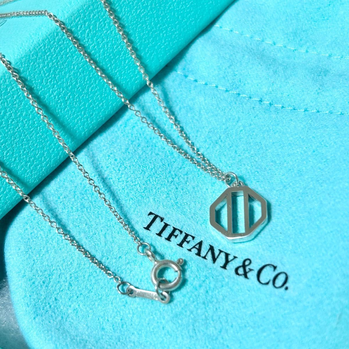 TIFFANY&Co. ティファニー ゼリージュ オクタゴン ネックレス ペンダント パロマピカソ Tiffany 美品