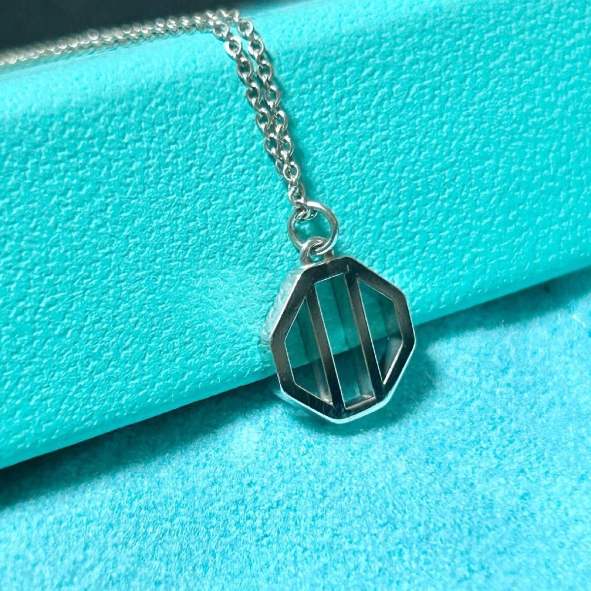 TIFFANY&Co. ティファニー ゼリージュ オクタゴン ネックレス ペンダント パロマピカソ Tiffany 美品
