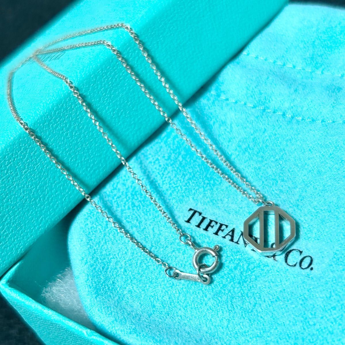 TIFFANY&Co. ティファニー ゼリージュ オクタゴン ネックレス ペンダント パロマピカソ Tiffany 美品