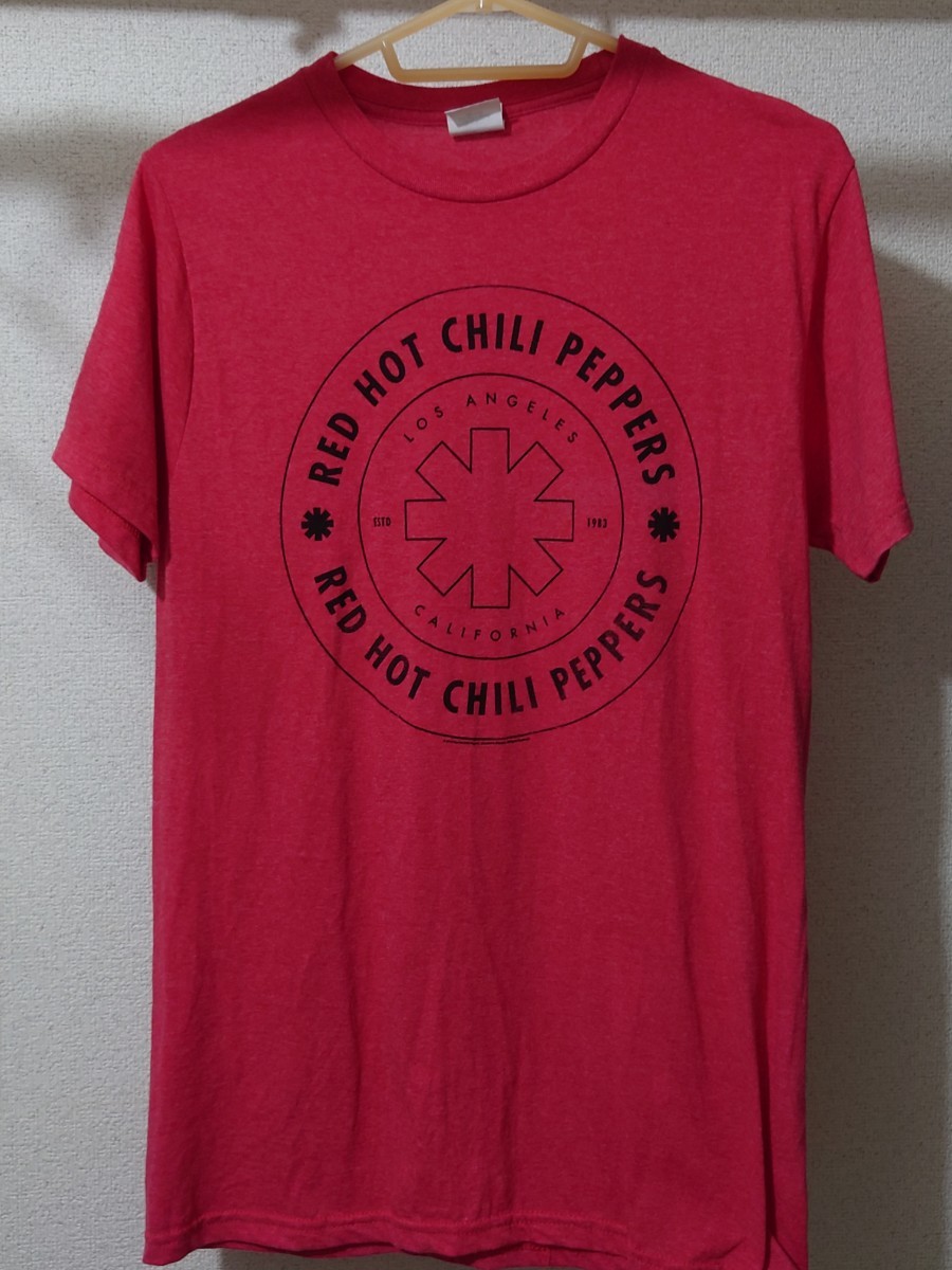 オフィシャル 古着 ユーズド 半袖 ロック バンド Tシャツ RED HOT CHILI PEPPERS レッド・ホット・チリ・ペッパーズ_画像1