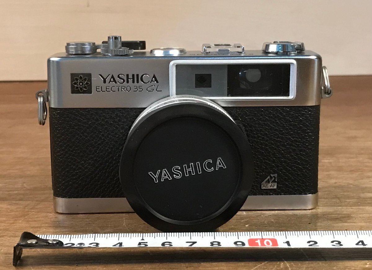 SS-1554■送料込■YASHICA ELECTRO35 GL AE AF COLOR-YASHINON DX 一眼レフカメラ フィルムカメラ 716g●ジャンク扱い/くATら_画像3