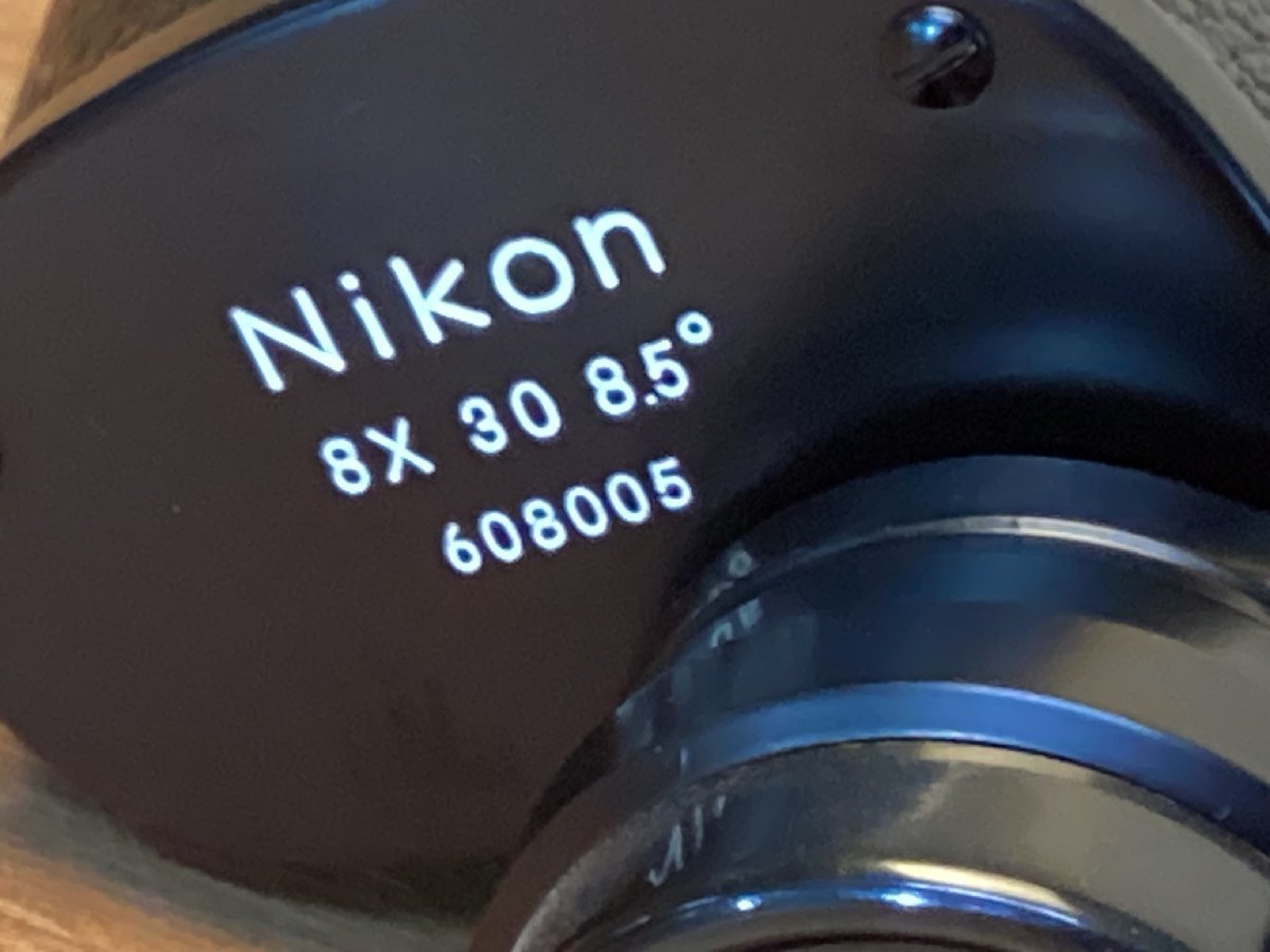TT-933# including carriage #Nikon Nikon BINOCULARS 8x30 8.5* Polo p rhythm binoculars sport . war bird-watching 540g* unused goods /.GO.