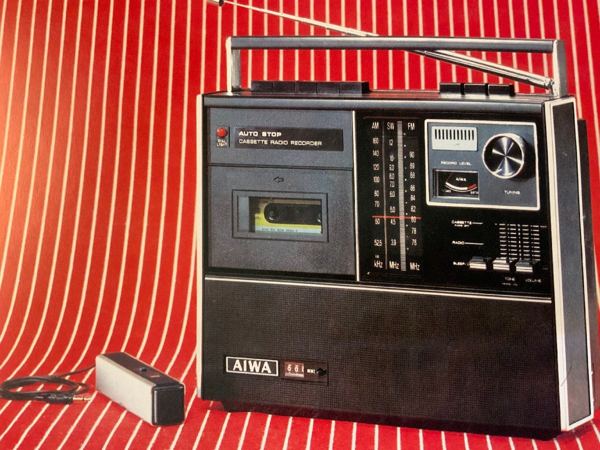 RR-5126 ■送料込■ AIWA カセットレコーダ ラジカセ TPR-205 音響機器 写真 冊子 カタログ パンフレット 広告 案内 アイワ 印刷物/くKAら_画像4