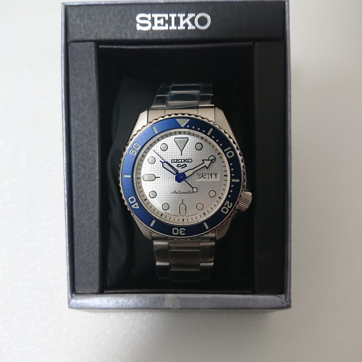 140周年記念 限定モデル 未使用 セイコー5 スポーツ 自動巻き SBSA109