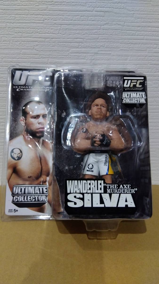 UFC ULTIMATE COLLECTOR ヴァンダレイ・シウバ 6インチ フィギュア 未開封 WANDERLEI SILVA ROUND5の画像1