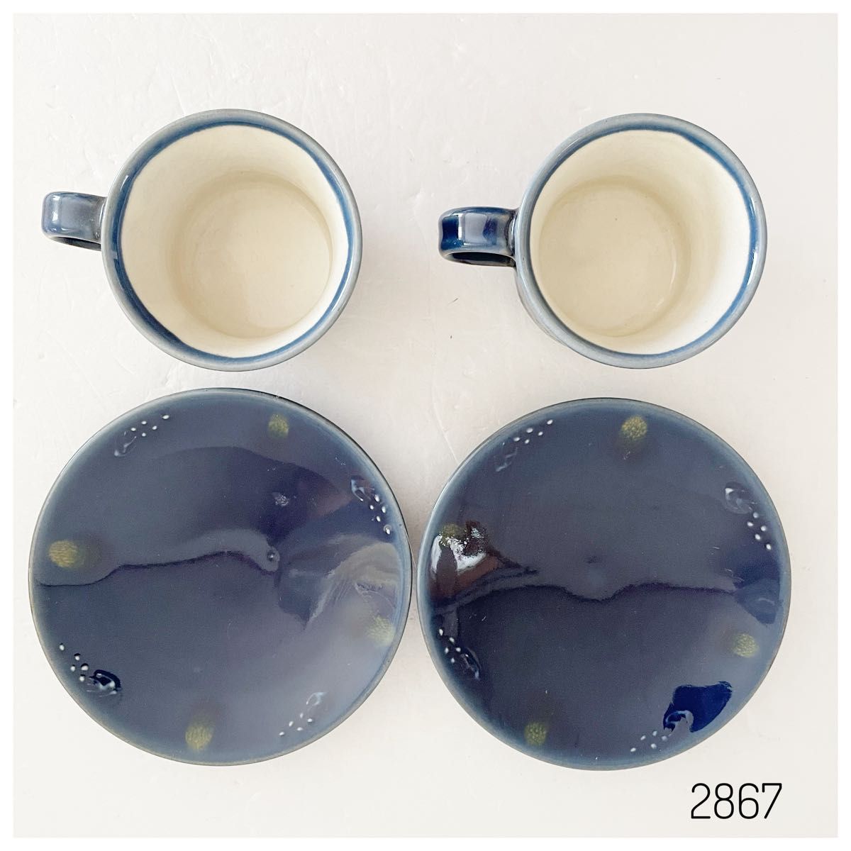 益子焼  コーヒーカップ カップ&ソーサー 食器 和食器 セット