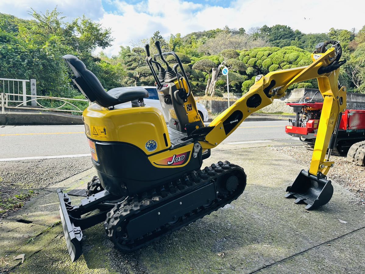 実品　YANMAR ヤンマー ミニユンボ　 油圧ショベル J09-Aディーゼルエンジン 稼働時間: 475Hr_画像3