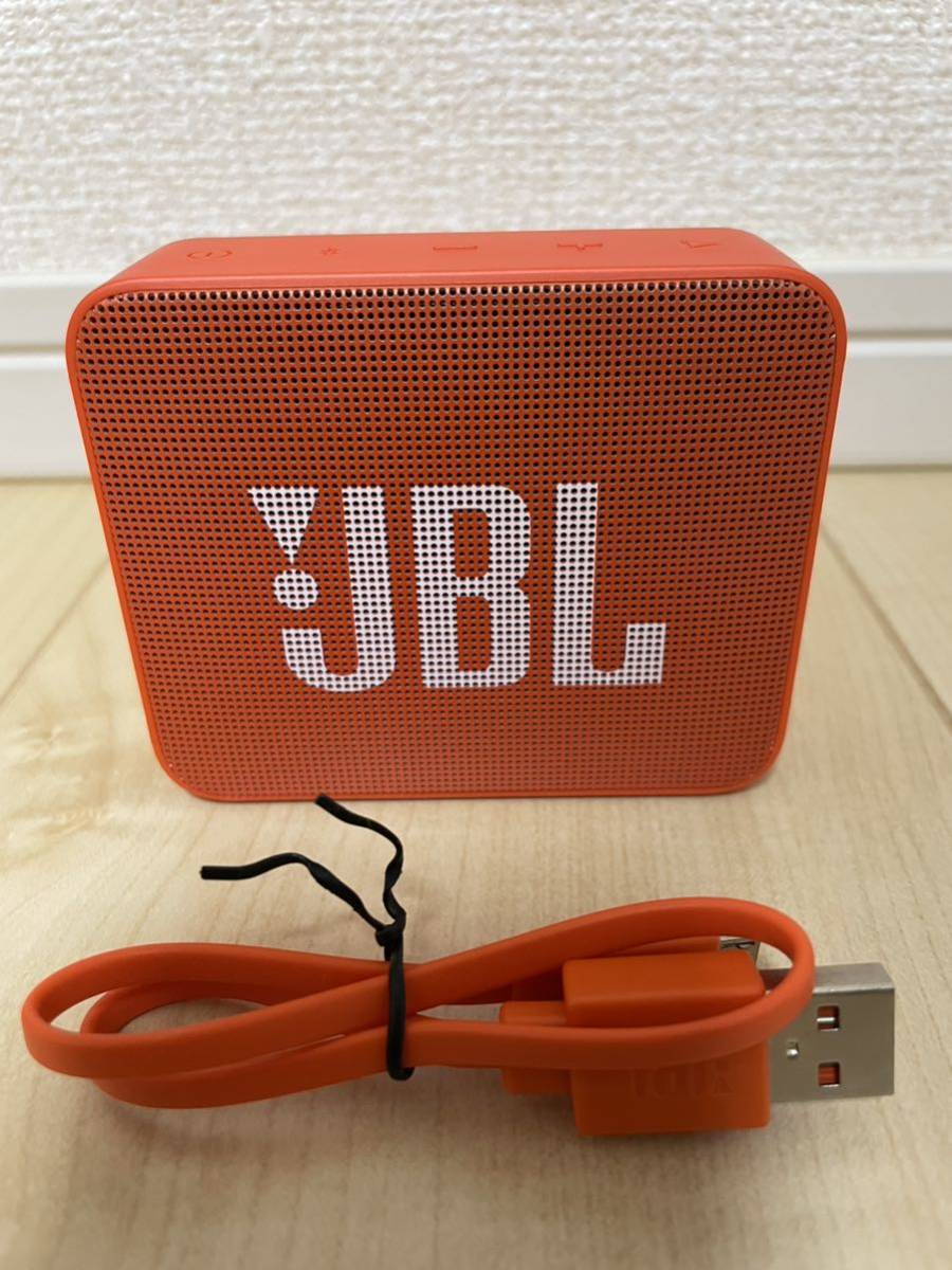 Bluetoothスピーカー JBL オレンジ 外出用_画像5