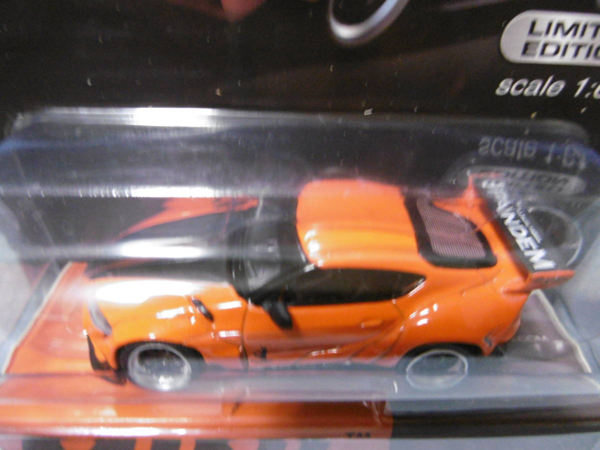 未開封新品 MINI GT 294 mijo Exclusives Pandem Toyota GR Supra V1.0 Orangeの画像5