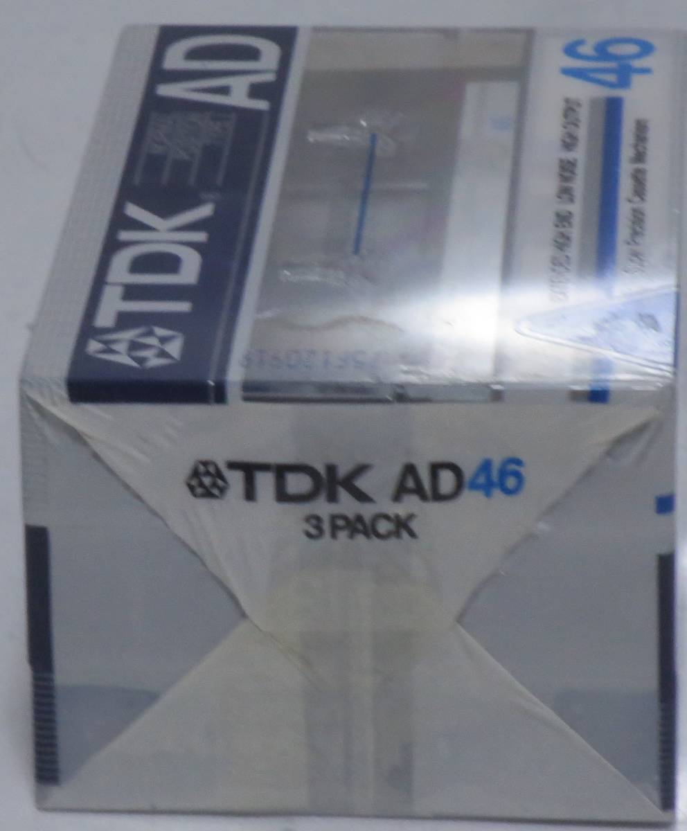 【未開封】TDK カセットテープ AD46 3個セット _画像4