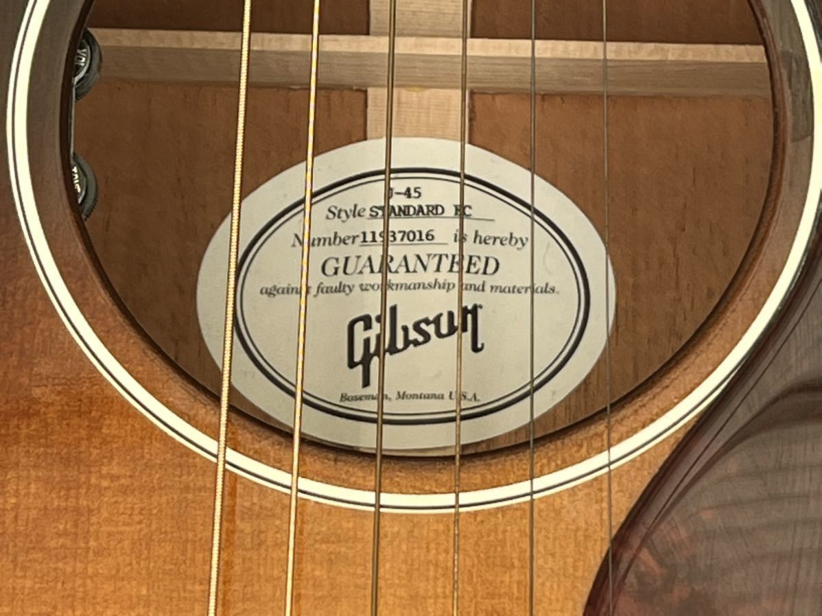 ギブソンJ45カッタウェイ（Gibson ）2018中古品_画像3