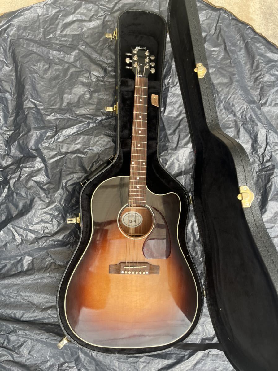 ギブソンJ45カッタウェイ（Gibson ）2018中古品_画像1