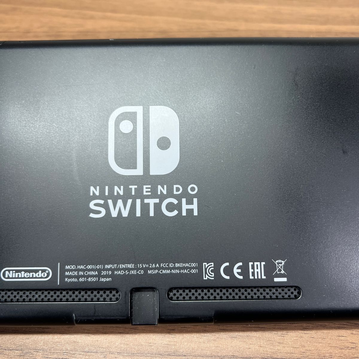 本体傷少・2019年製 Nintendo Switch HAD バッテリー強化型 本体