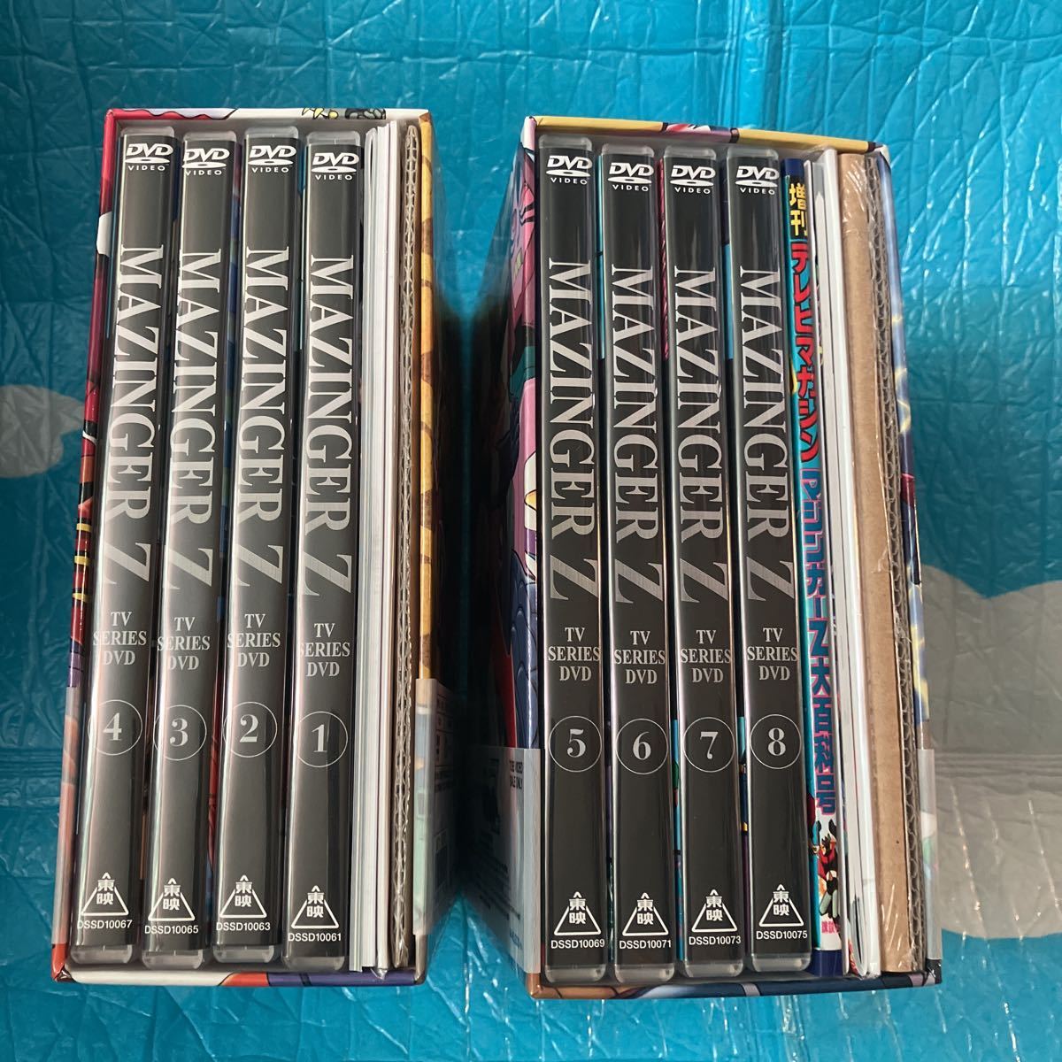 マジンガーZ 初回生産限定ニュープリント・コンポーネントマスター DVD BOX 1 2セット