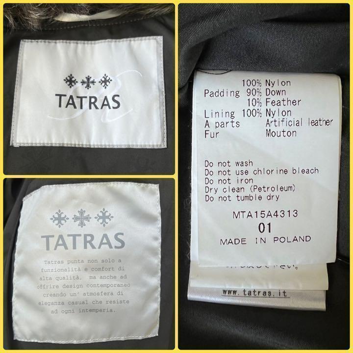 TATRAS タトラス OTTONE マイクロハウンドトゥース ダウン TATRAS タトラス OTTONE マイクロハウンドトゥース ダウン