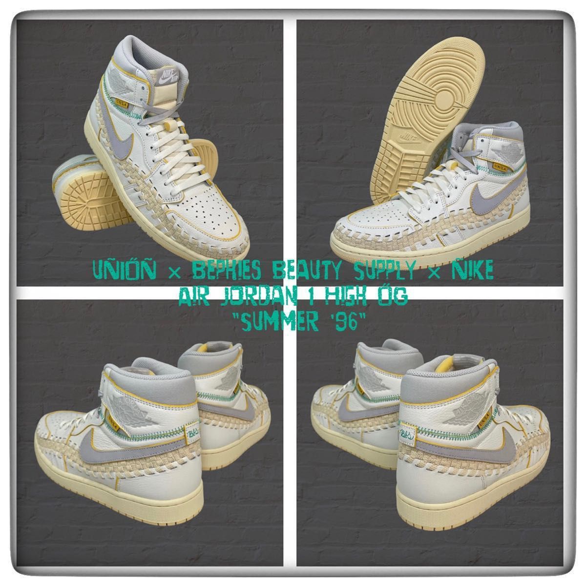 UNION × Bephies Beauty Supply × Nike Air Jordan 1 High OG
