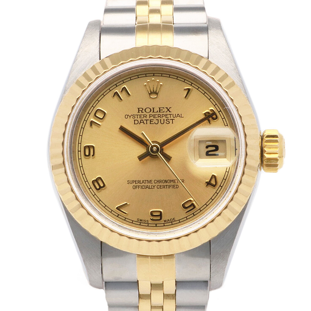 【高知インター店】 ロレックス ROLEX デイトジャスト オイスターパーペチュアル 腕時計 ステンレススチール 69173 レディース 中古 美品 本体 【高知インター店】 ロレックス ROLEX デイトジャスト オイスターパーペチュアル 腕時計 ステンレススチール 69173 レディース 中古 美品 本体