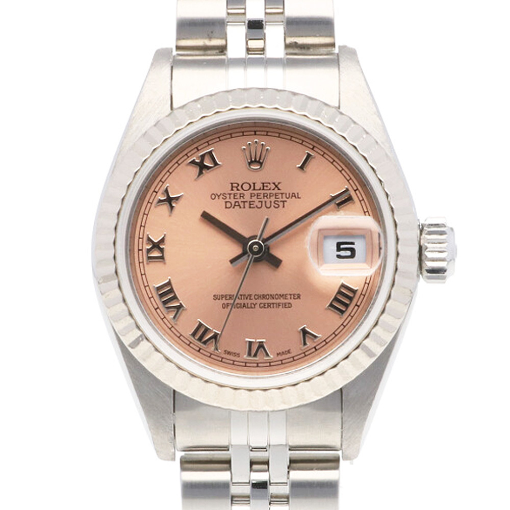 ロレックス ROLEX デイトジャスト オイスターパーペチュアル 腕時計 ステンレススチール 79174 レディース 中古 美品