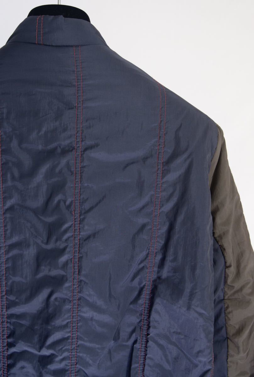 fabrics interseason QUILTED ZIP JACKET col.KHAKI NAVY size.S_画像5