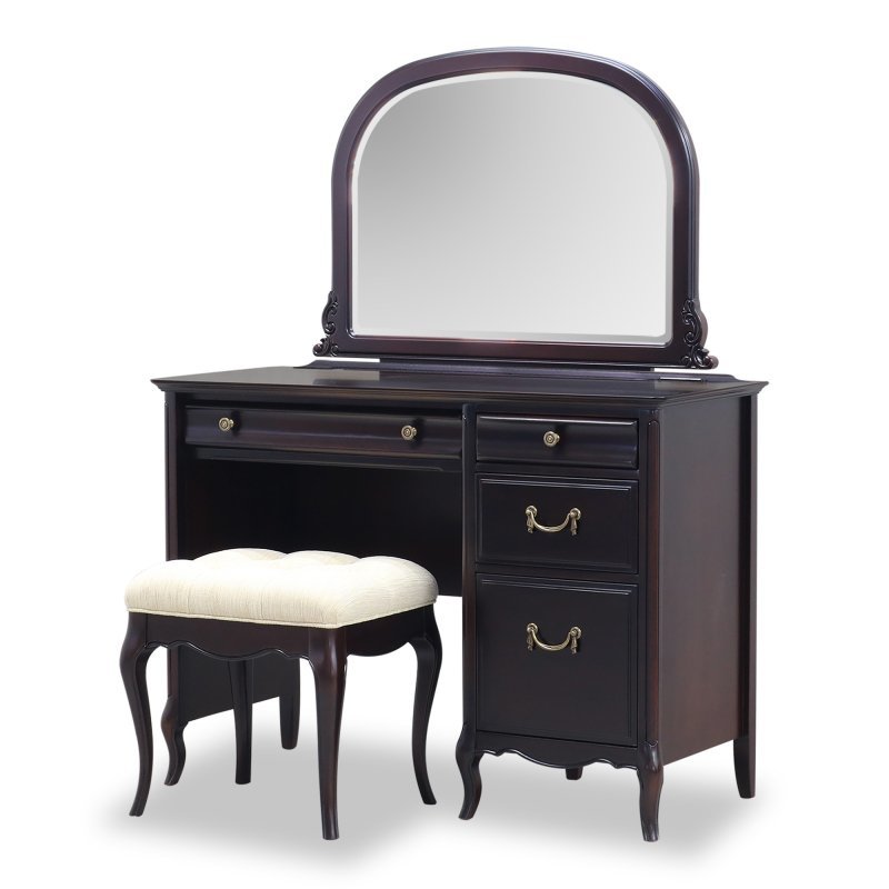 TOKAI KAGU/ Tokai furniture industry MilanaD mirror naD dresser desk 100 3 point set ( desk 100* mirror * stool ) Manufacturers direct delivery commodity installation included 