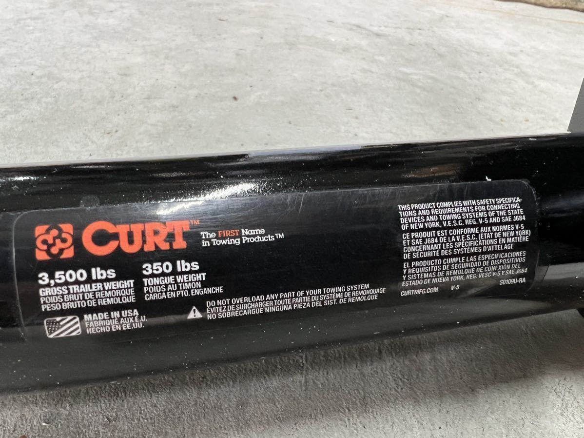 CURT 正規品 ボルボ S60 2001-2009年 XC70 4WD 2003年 ヒッチメンバー 1.25インチ角 ボールマウント、配線キット付 _画像4