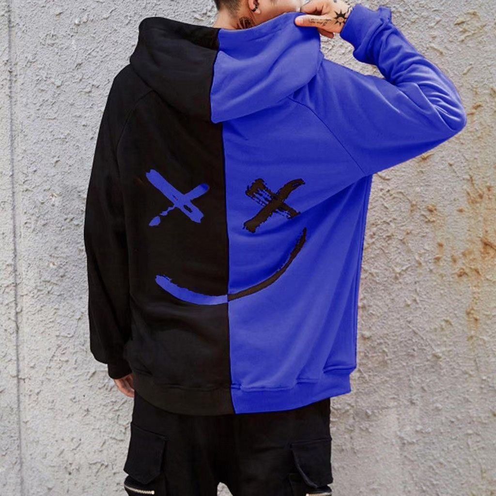 オーバーサイズ パーカー XXL メンズ ブラック 黒 オレンジ 韓国 人気 ユニセックス ビッグシルエット プルオーバー 裏起毛