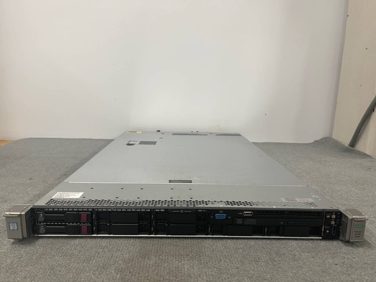 P ProLiant DL360 Gen9 2x E5-2630V4 10Core 2.20GHz 32GB 2x 300GB P440ar_画像1