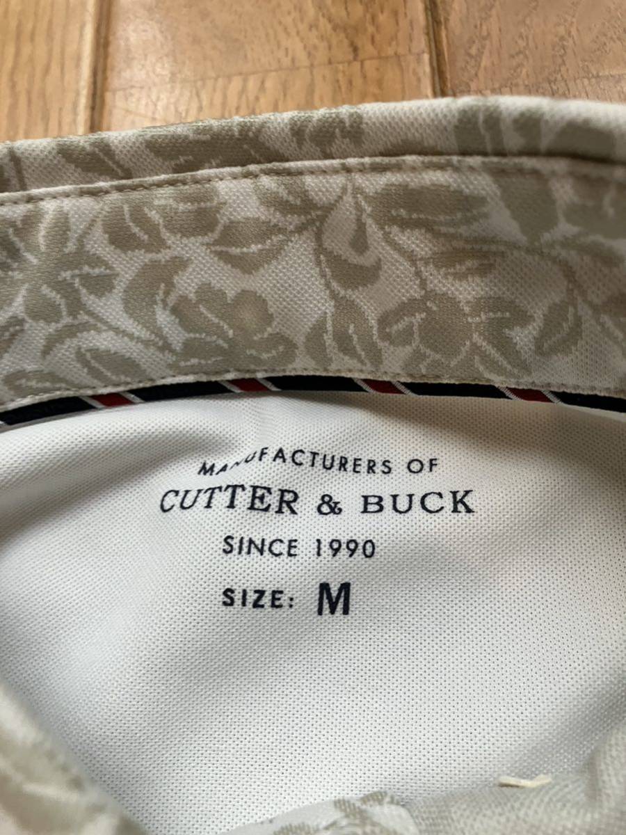 CUTTER&BUCKカッターアンドバックCBM2705 半袖　ゴルフポロシャツ メンズM_画像4