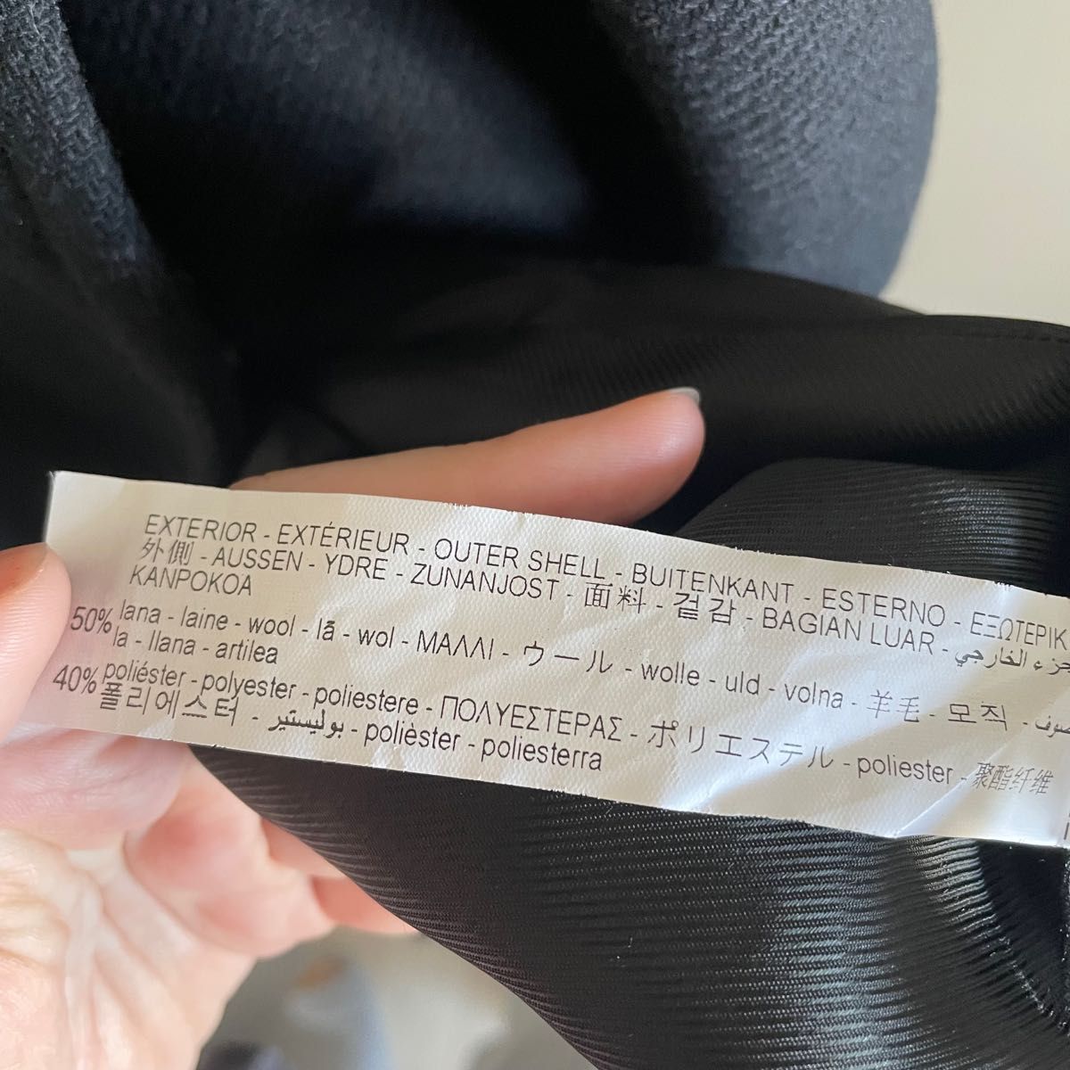 ZARA ポンチョコート ケープコート ブラック Mサイズ 9号 11号 ZARA ポンチョコート ケープコート ブラック Mサイズ 9号 11号
